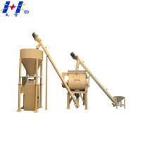 Dry cement mortar mixer machine production line